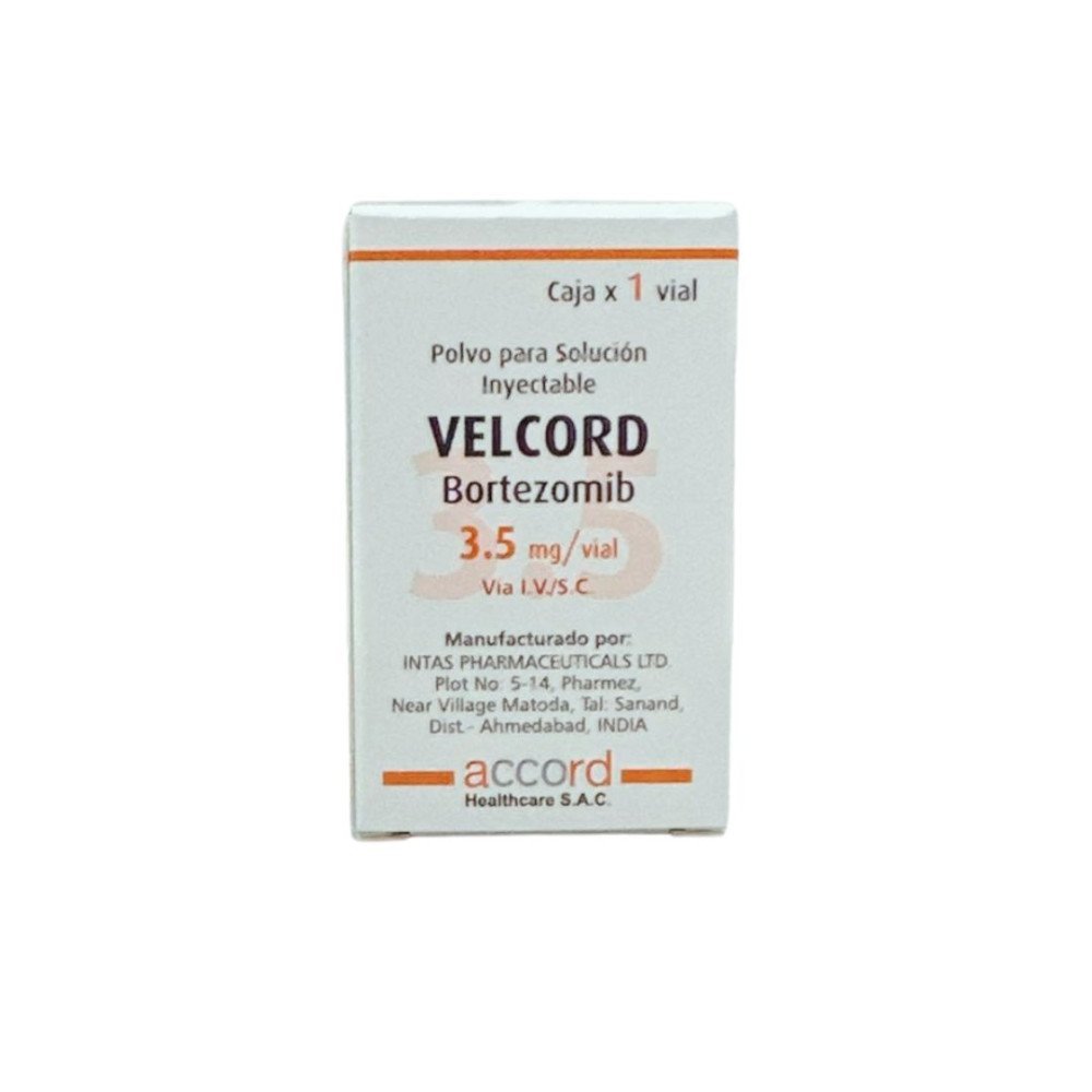 VELCORD Bortezomib 3.5 mg/vial Polvo para Solución Inyectable