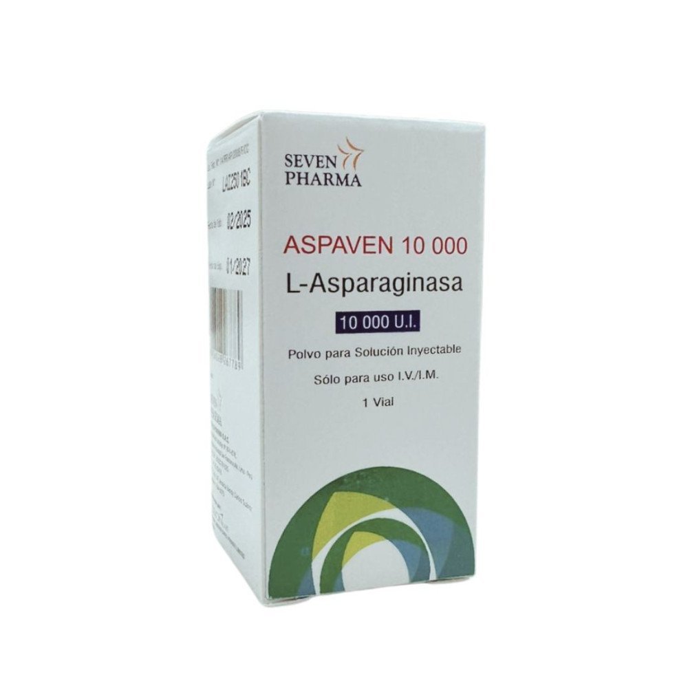 ASPAVEN 10 000 L - ASPARAGINASA 10.000 U.I. Polvo para solución Inyectable