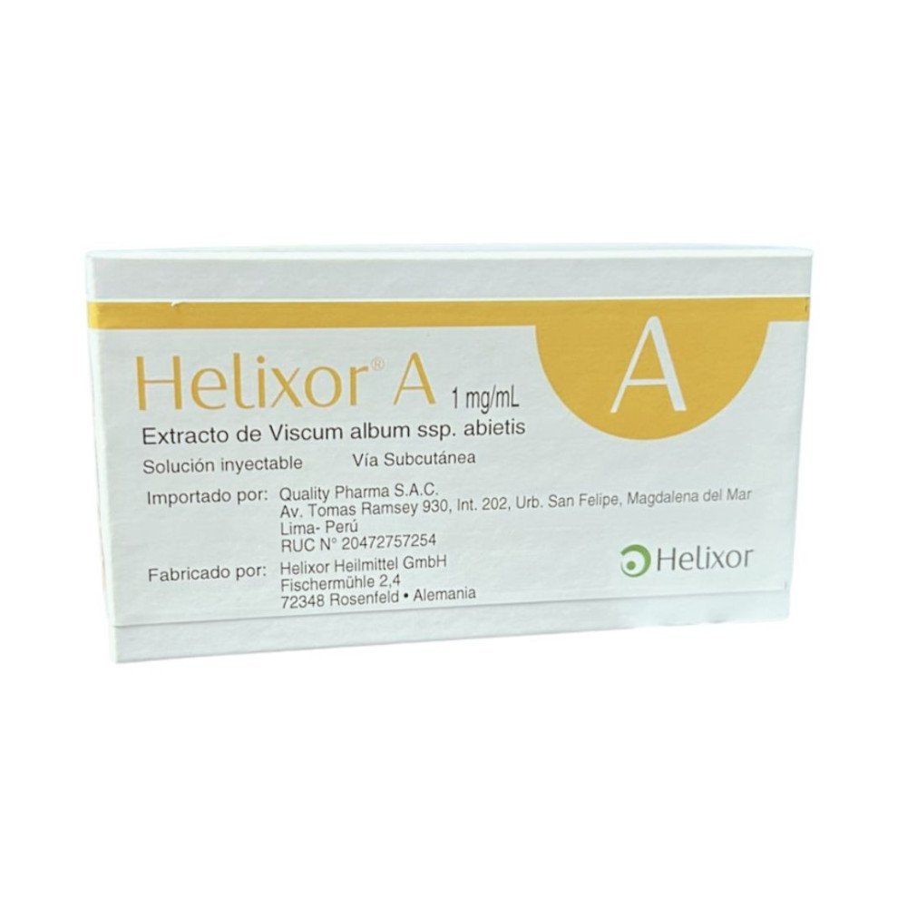 Helixor A 1mg/mL Extracto de Viscum album ssp. abietis