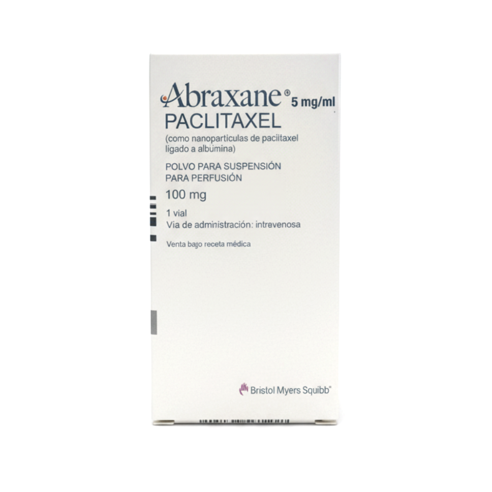 Abraxane® 5 mg/mL – Paclitaxel Polvo para suspensión para perfusión