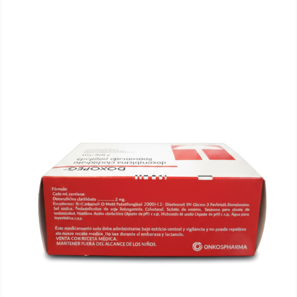DOXOPEG doxorubicina clorhidrato liposomada pegilada 2mg/mL