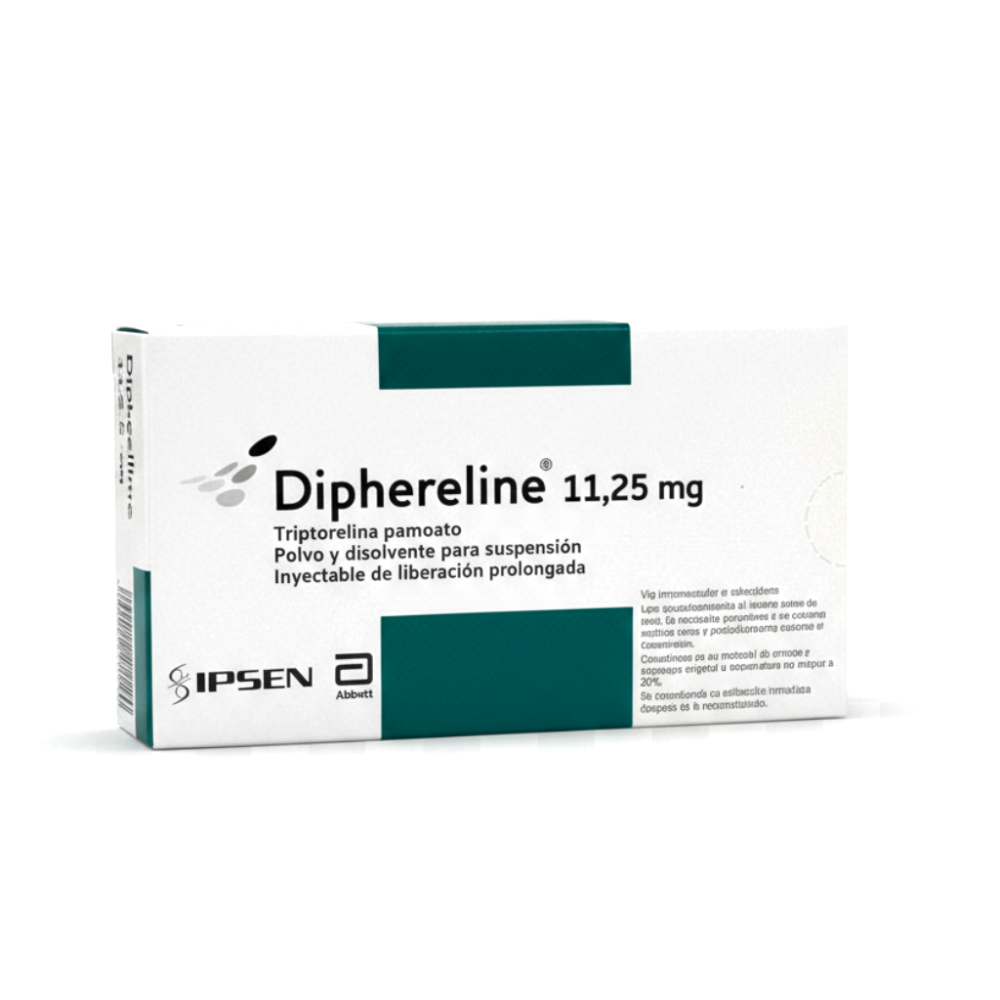 Diphereline 11,25 mg Triptorelina pamoato Polvo y disolvente para suspensión inyectable de liberación prolongada