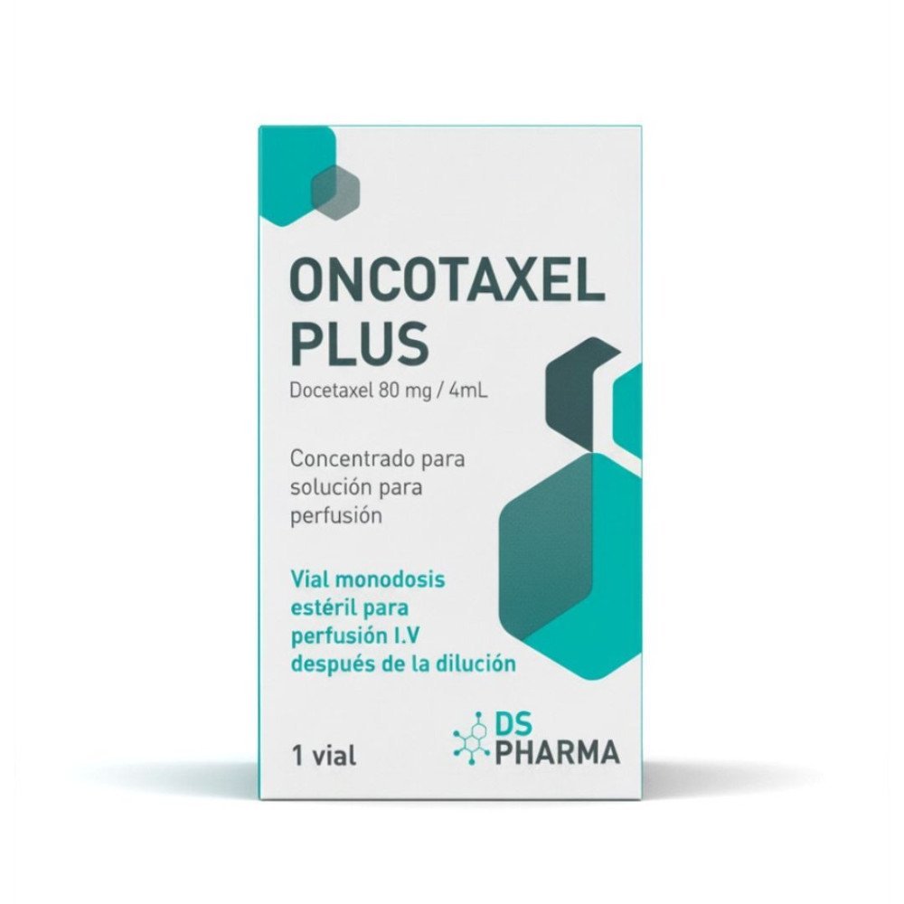 ONCOTAXEL PLUS Docetaxel 80 mg / 4 mL Concentrado para solución para perfusión