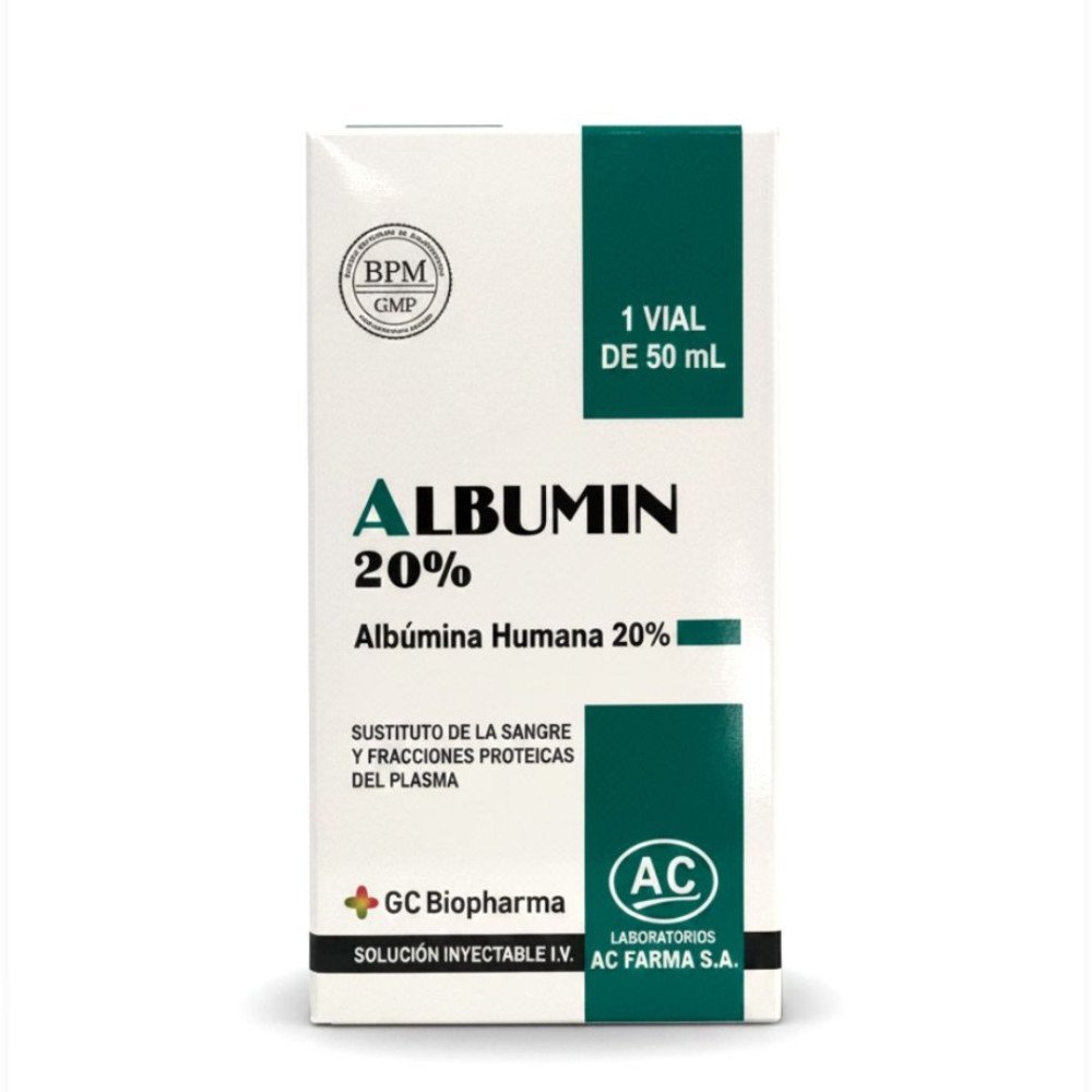 ALBUMIN 20% Albúmina Humana 20%