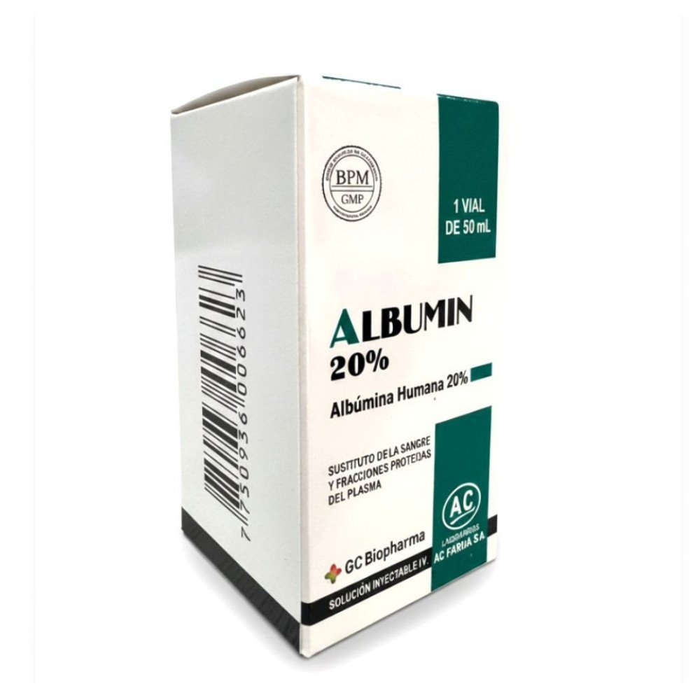 ALBUMIN 20% Albúmina Humana 20%