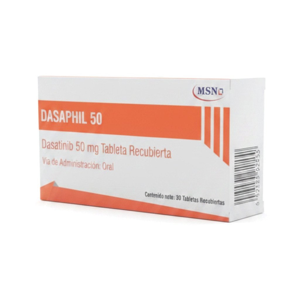 DASAPHIL 50 Dasatinib 50 mg Tableta Recubierta