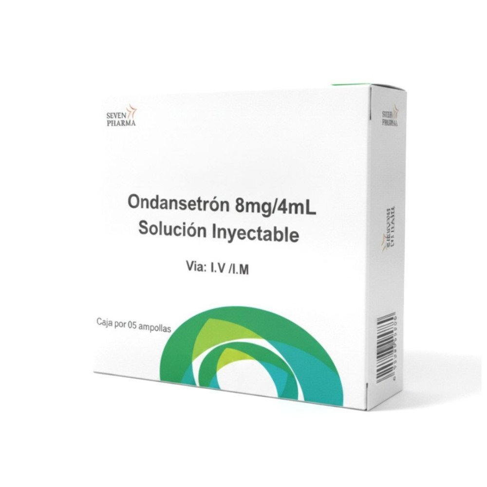 Ondansetrón 8mg/4mL Solución Inyectable