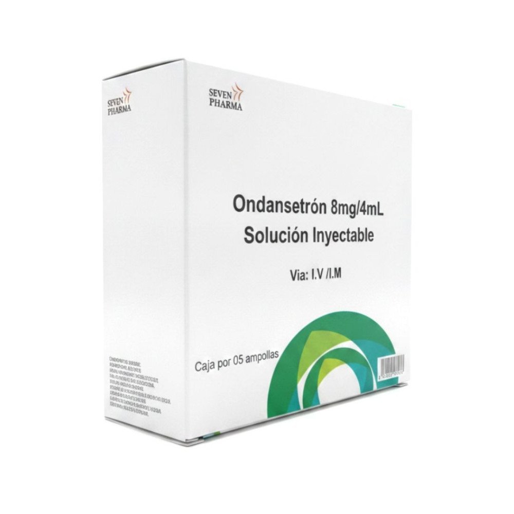 Ondansetrón 8mg/4mL Solución Inyectable