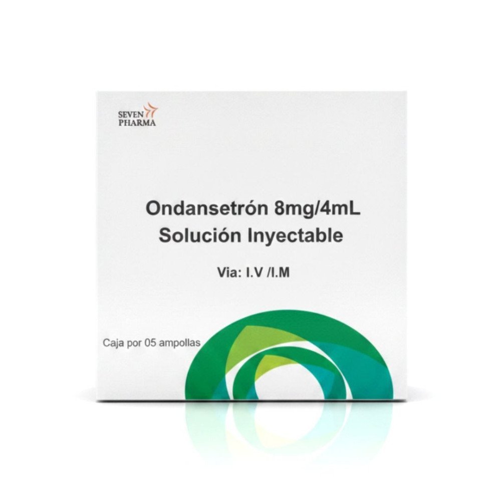 Ondansetrón 8mg/4mL Solución Inyectable