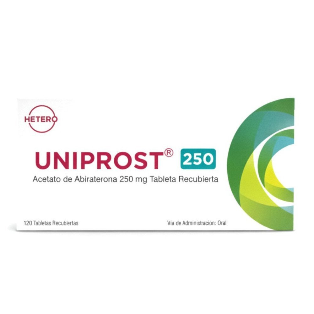 UNIPROST 250 ACETATO DE ABIRATERONA 250mg Tableta Recubierta