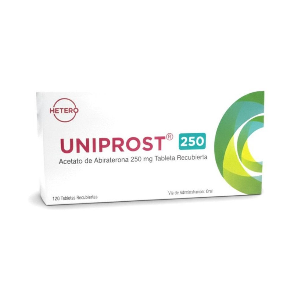 UNIPROST 250 ACETATO DE ABIRATERONA 250mg Tableta Recubierta
