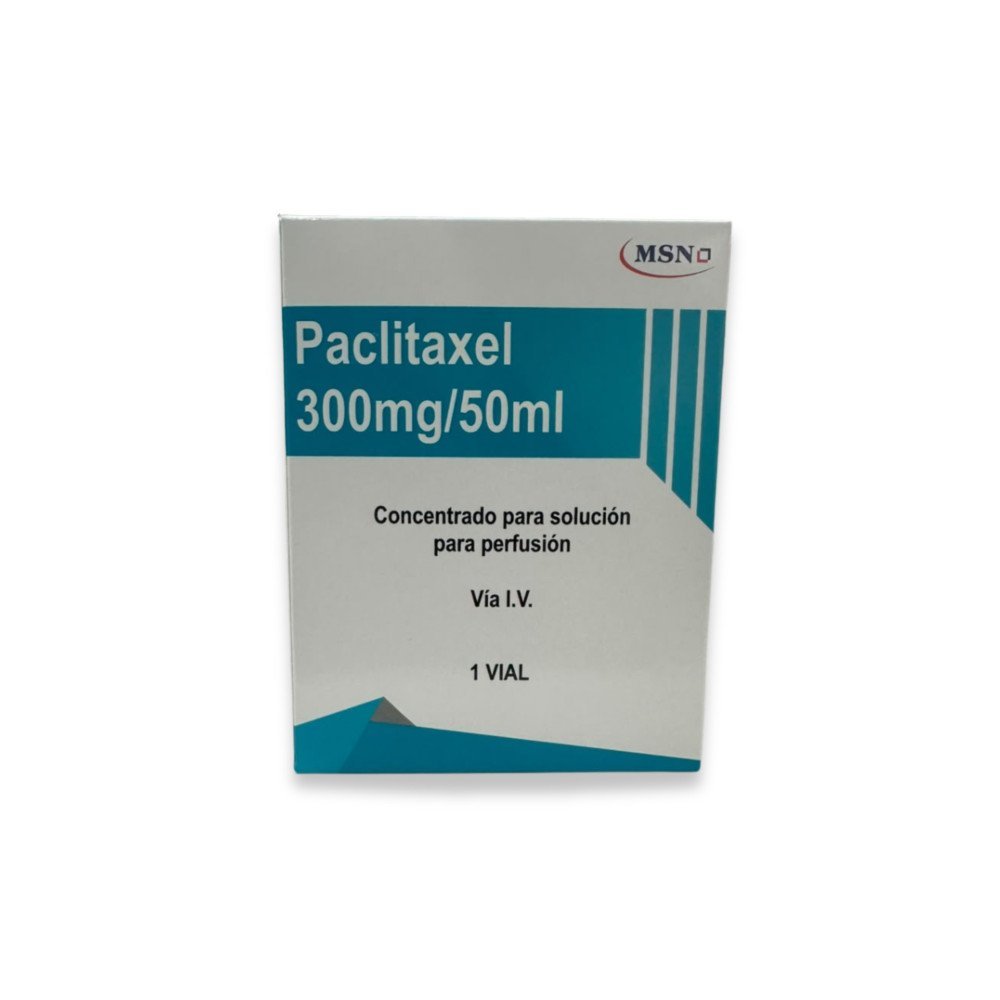 PACLITAXEL 300 mg/50 mL Concentrado para Solución para Perfusión Vía I.V.