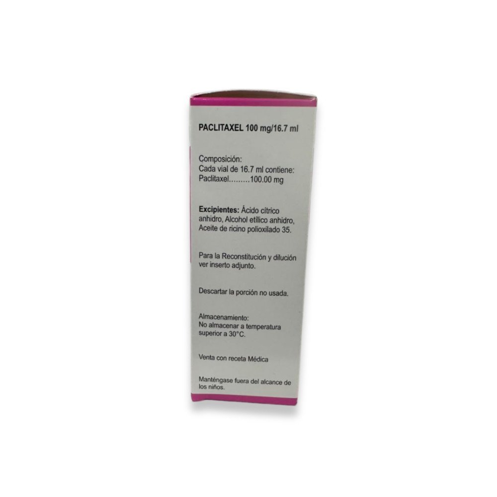 PACLITAXEL 100 mg/16.7 mL Concentrado para Solución para Perfusión Vía I.V.