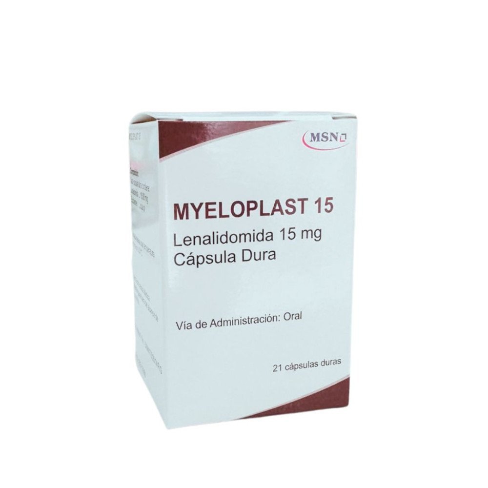 MYELOPLAST 15 Lenalidomida 15 mg Cápsula Dura