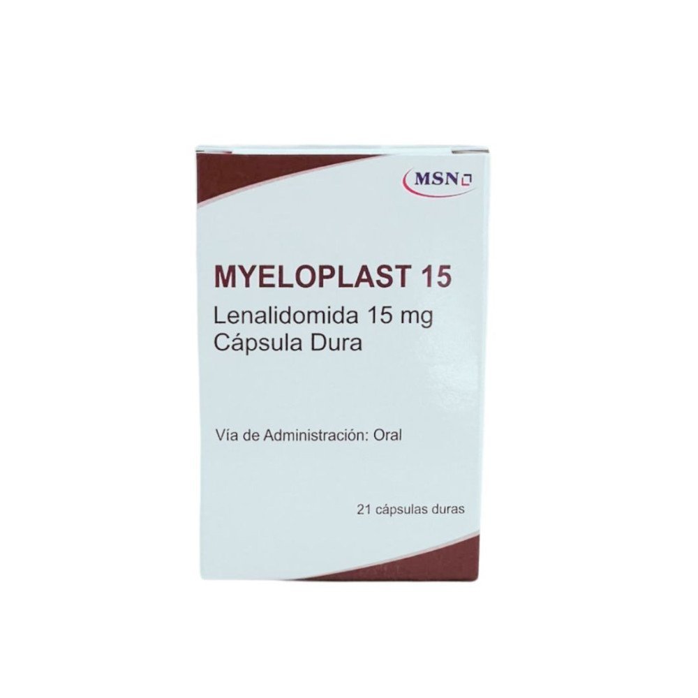 MYELOPLAST 15 Lenalidomida 15 mg Cápsula Dura