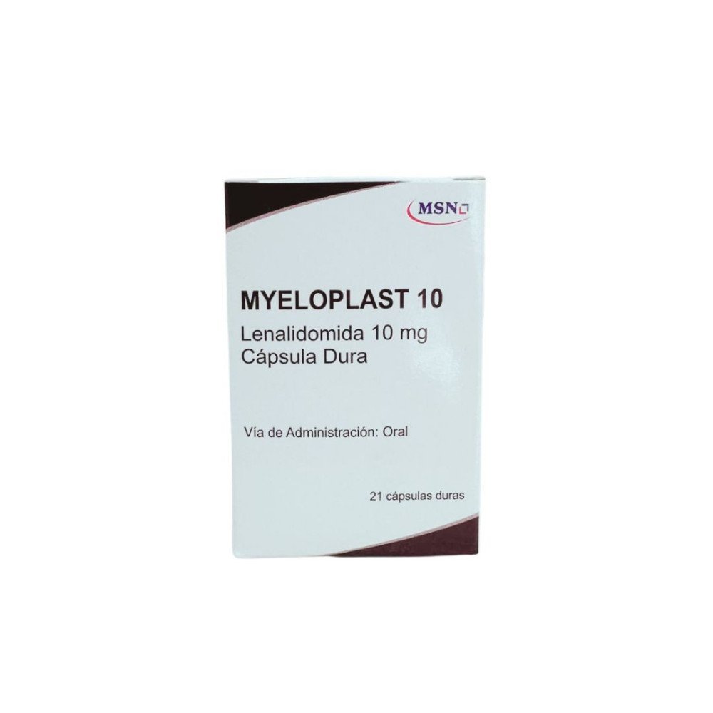 MYELOPLAST 10 Lenalidomida 10 mg Cápsula Dura