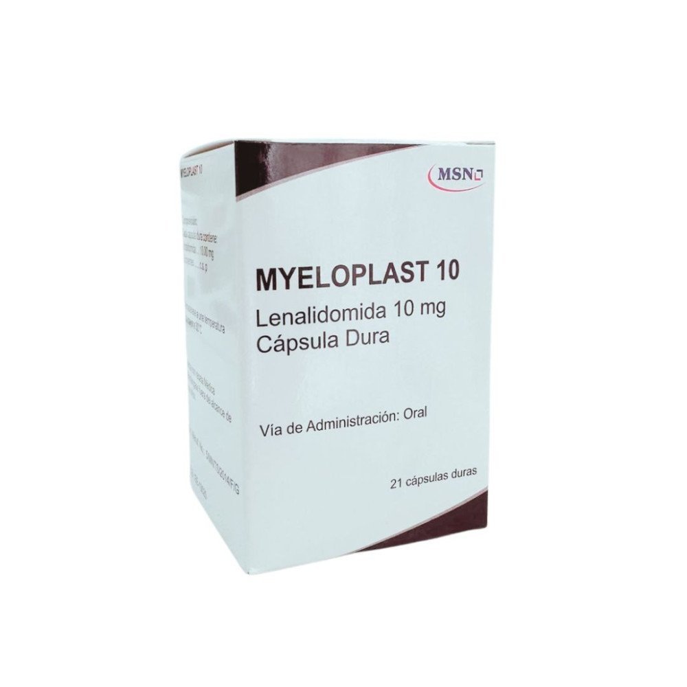 MYELOPLAST 10 Lenalidomida 10 mg Cápsula Dura