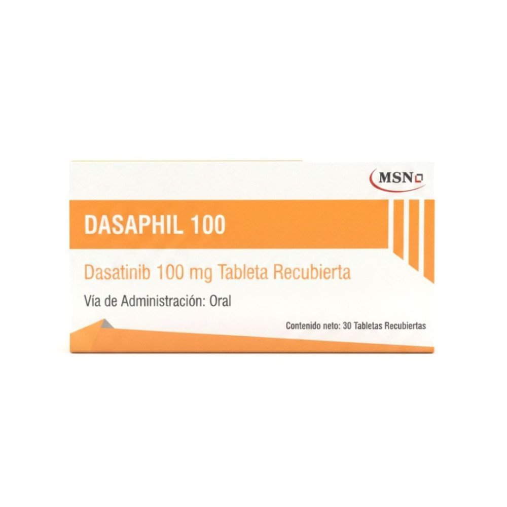 DASAPHIL 100 Dasatinib 100 mg Tableta Recubierta