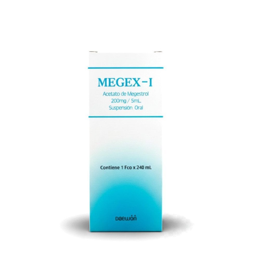 MEGEX-I 200 mg/5 mL ACETATO DE MEGESTROL 200mg/5mL