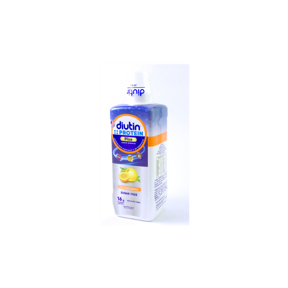 Diutin Protein Plus NARANJA, Aminoacidos Esenciales y No esenciales