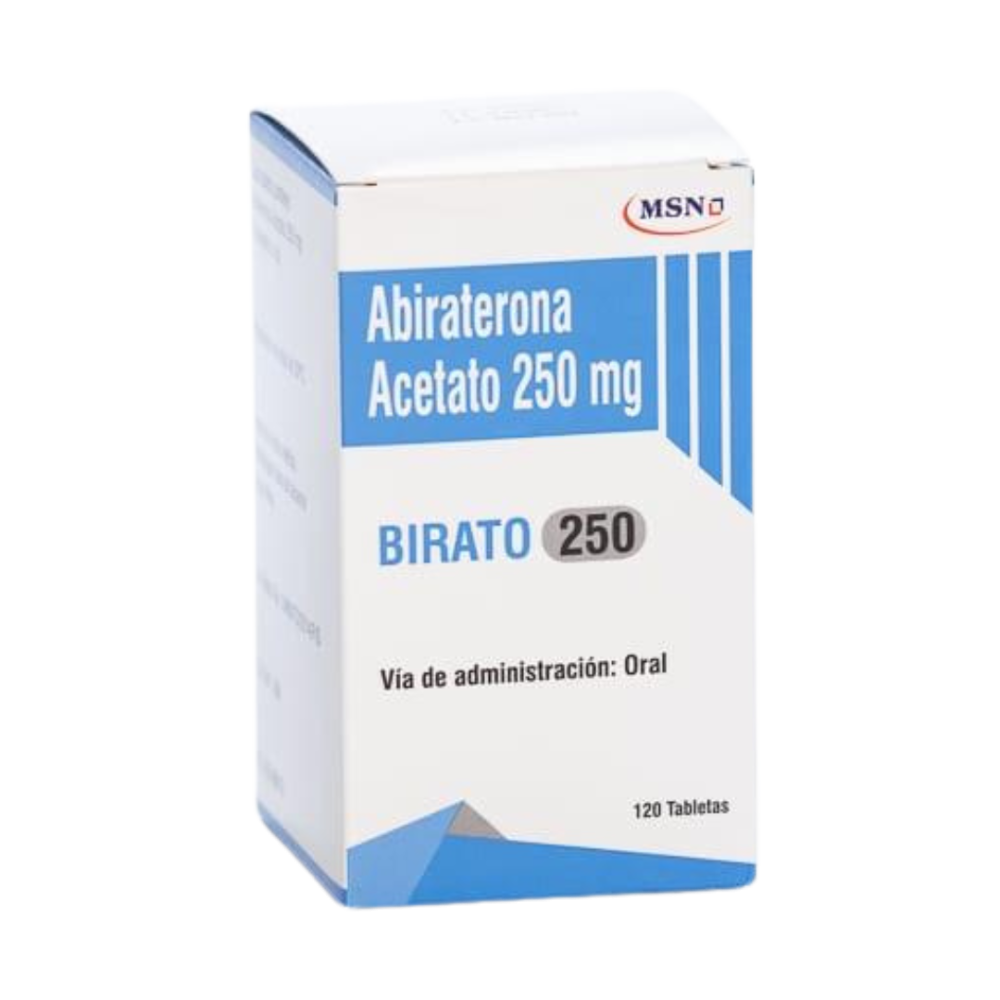 Acetato de abiraterona 250 mg (BIRATO 250 MG)