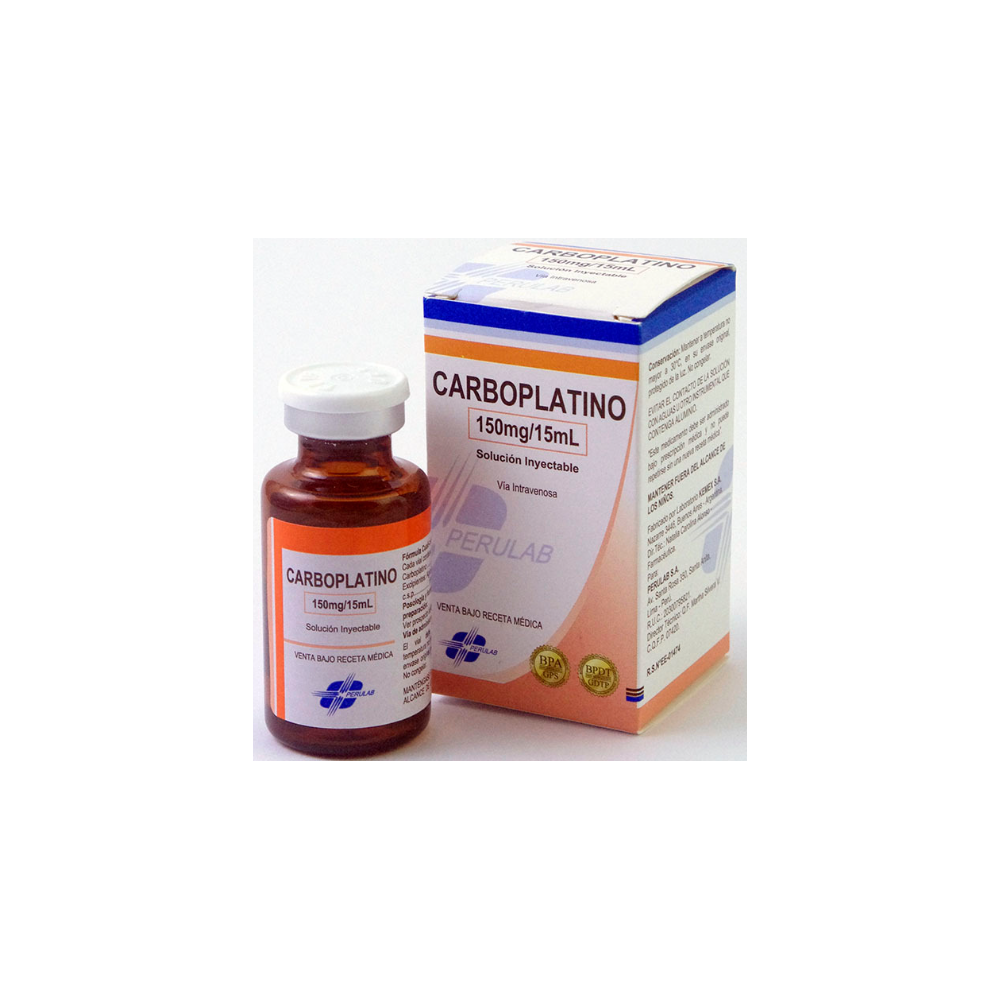 Carboplatino 150 mg/15ml Solución Inyectable