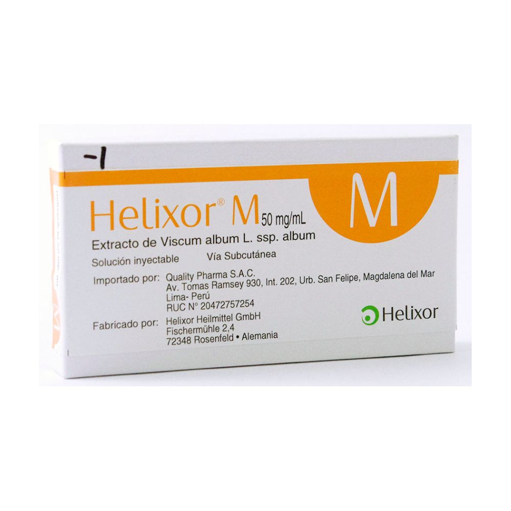 HELIXOR M 50mg/mL Extracto de Viscum album L ssp album