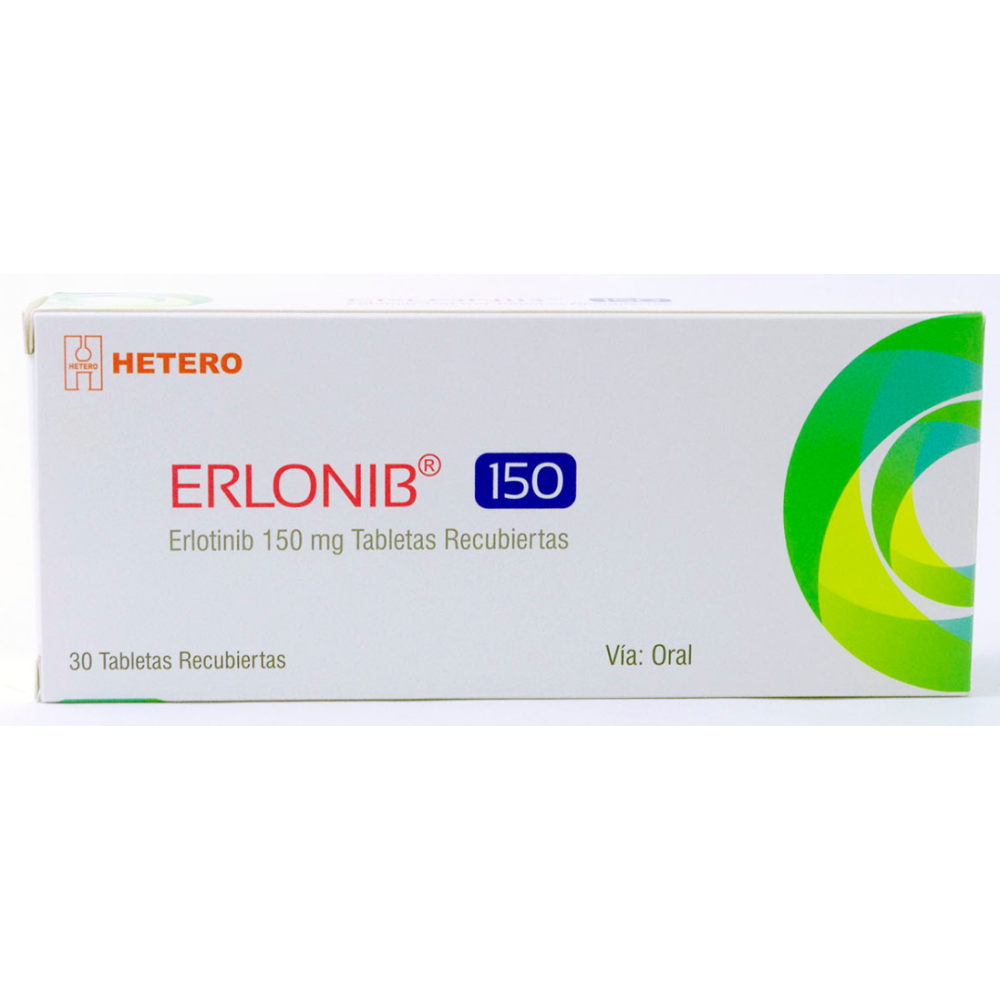 ERLONIB, Erlotinib 150 mg, tableta recubierta.