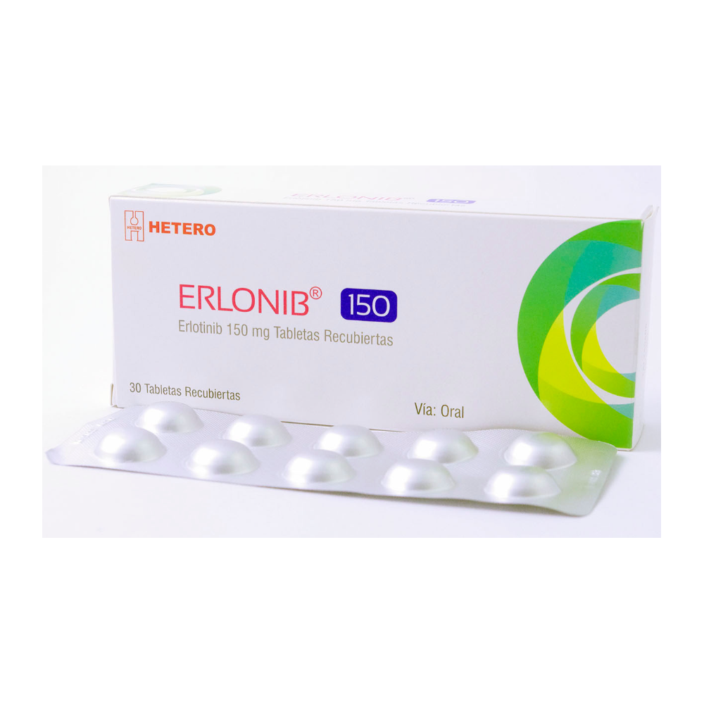 ERLONIB, Erlotinib 150 mg, tableta recubierta.