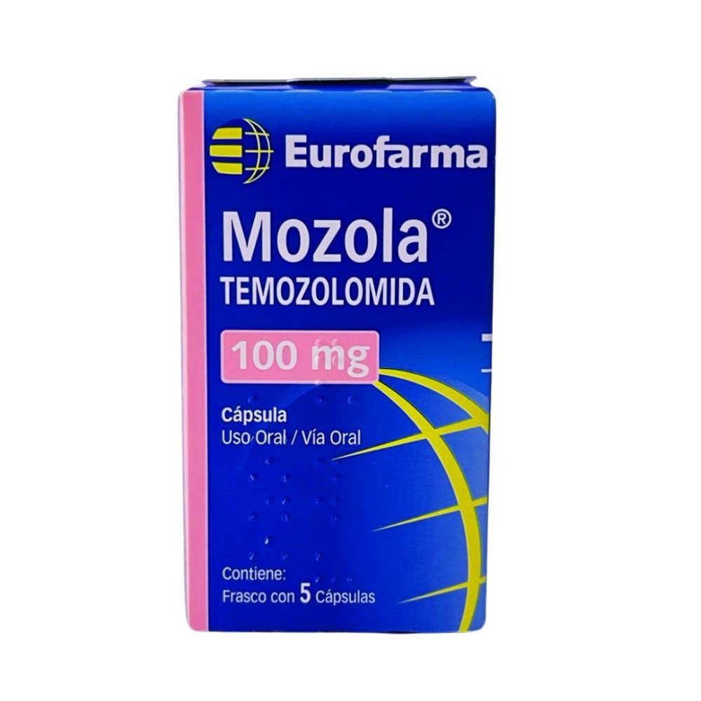 Mozola Temozolomida 100 mg cápsula: Uso oral / Vía oral