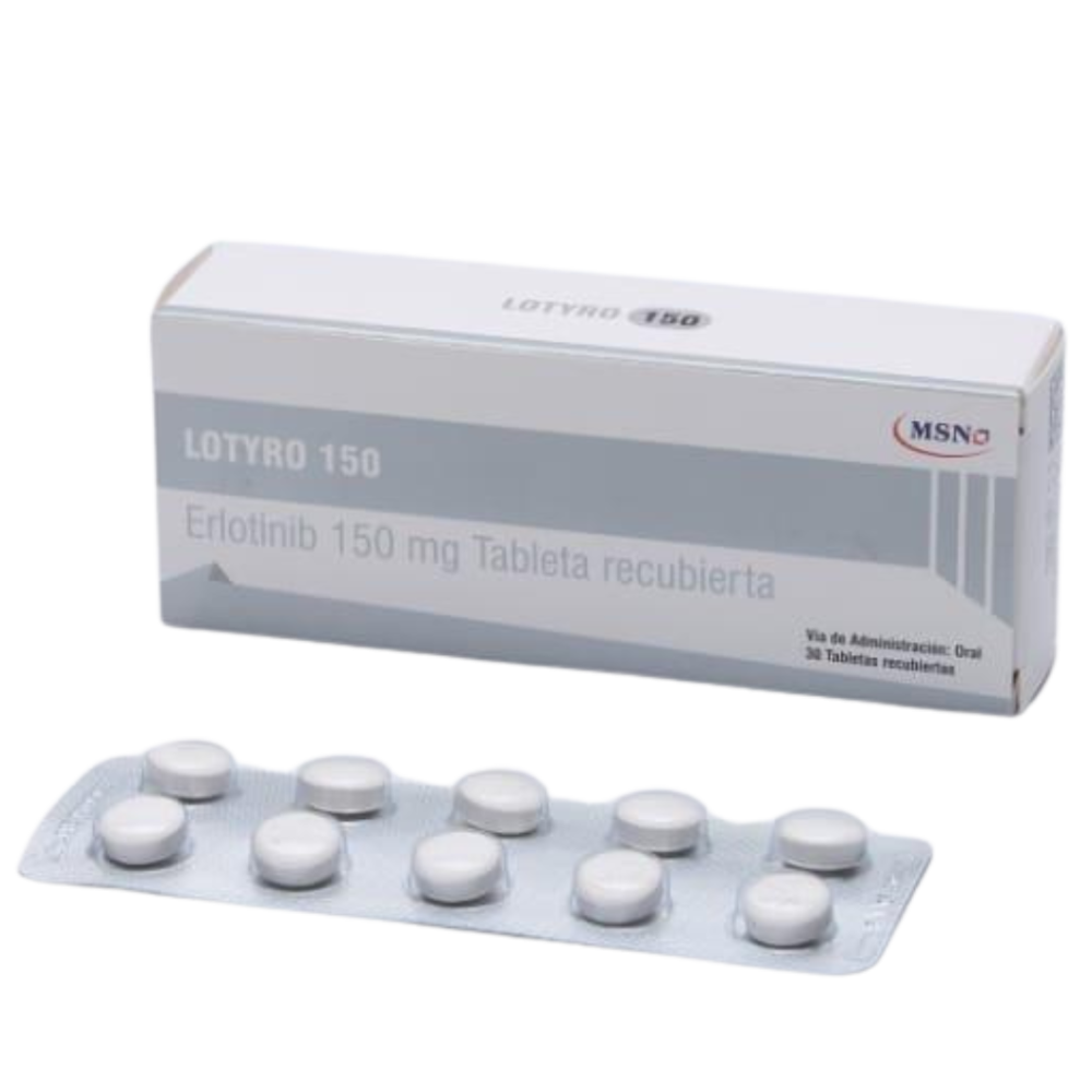 LOTYRO 150, Erlotinib 150 mg Tableta recubierta