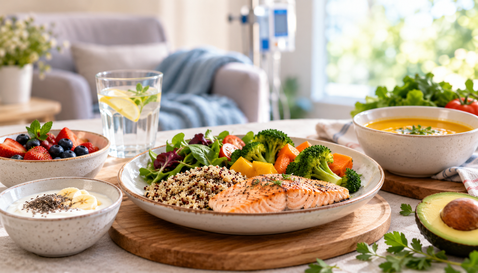 Qué comer durante la quimioterapia: guía práctica para pacientes y familiares