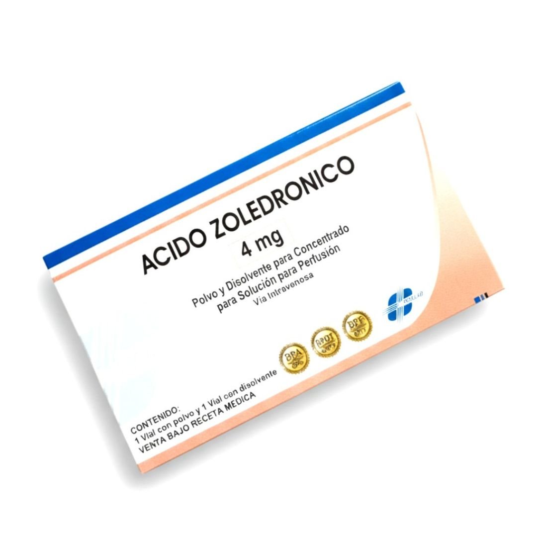 ÁCIDO ZOLEDRÓNICO 4 mg.